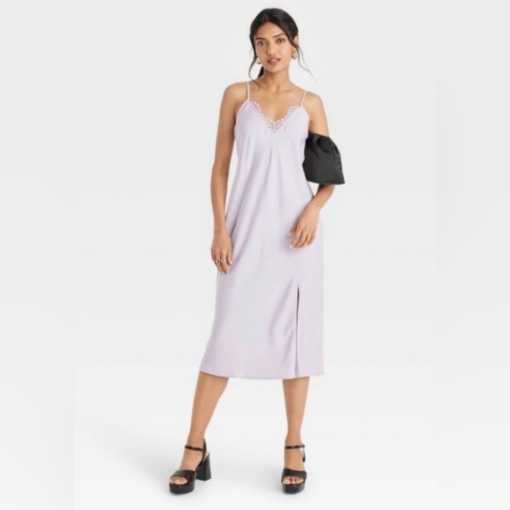 A New Day Soft Lavender Dress